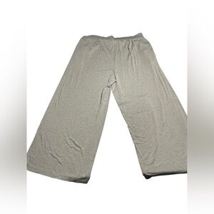 Eileen Fisher Taupe Lounge Wide-Leg Casual Pants Size Large